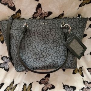 Calvin cline tote bag